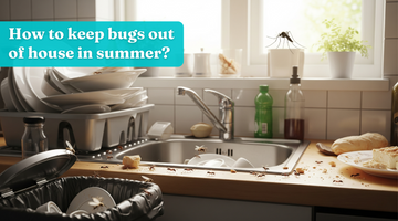 How to keep bugs out of house in summer?