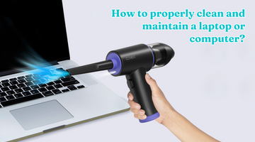 How to properly clean and maintain a laptop or computer?
