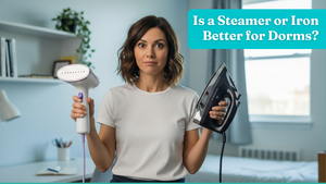 Is a Steamer or Iron Better for Dorms?
