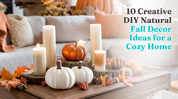 10 Creative DIY Natural Fall Decor Ideas for a Cozy Home