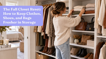 The Fall Closet Reset: How to Keep Clothes, Shoes, and Bags Fresher in Storage