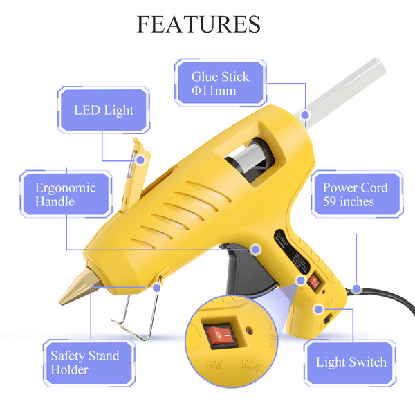 Hot Glue Gun Holder Hot Melt Glue Gun Support Stand Hot Glue