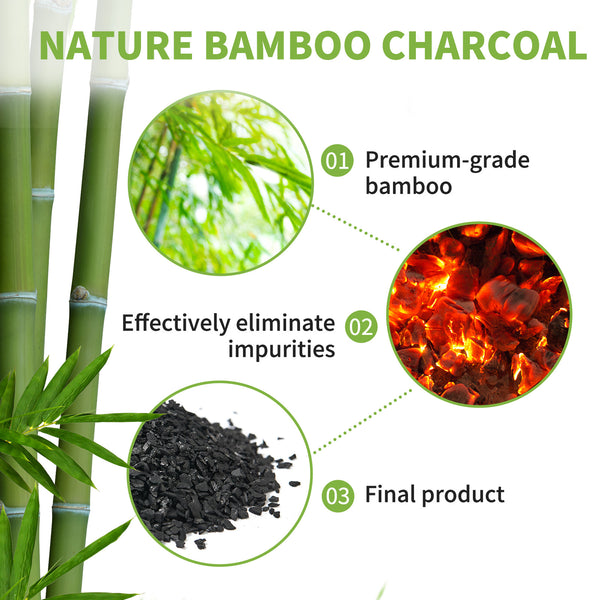 16 Pack Bamboo Charcoal Air Purifying Bags(8x100g, 8x50g) Activated Natural Home Odor Absorber, Colorful Deodorizer and Moisture Eliminator, Purifier for Closet, Shoe, Large Room, Car, Pet Safe